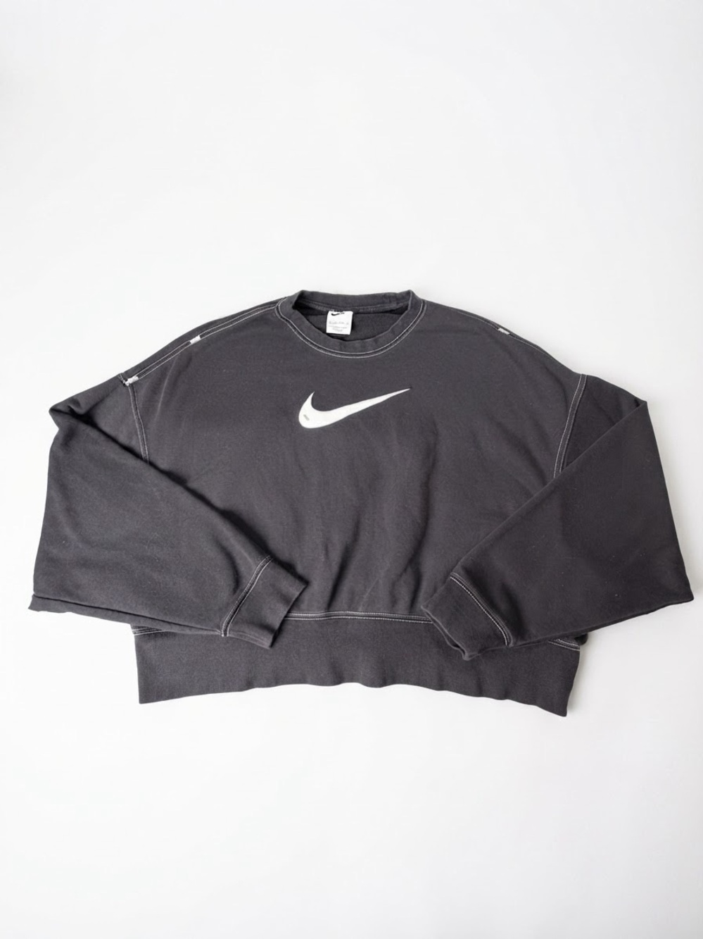 Nike Women's Cropped Oversized Sweatshirt Size XS